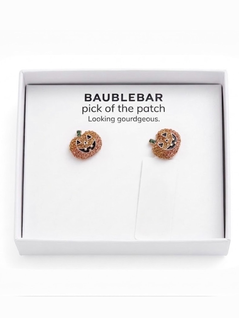 NWT ⚜️🎃⚜️ BAUBLEBAR Oh My Gourd Earrings Halloween